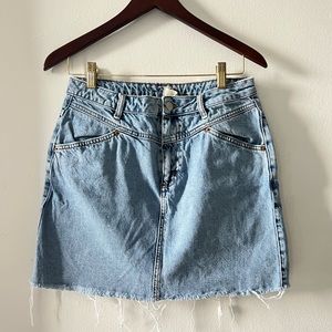 TopShop denim skirt!